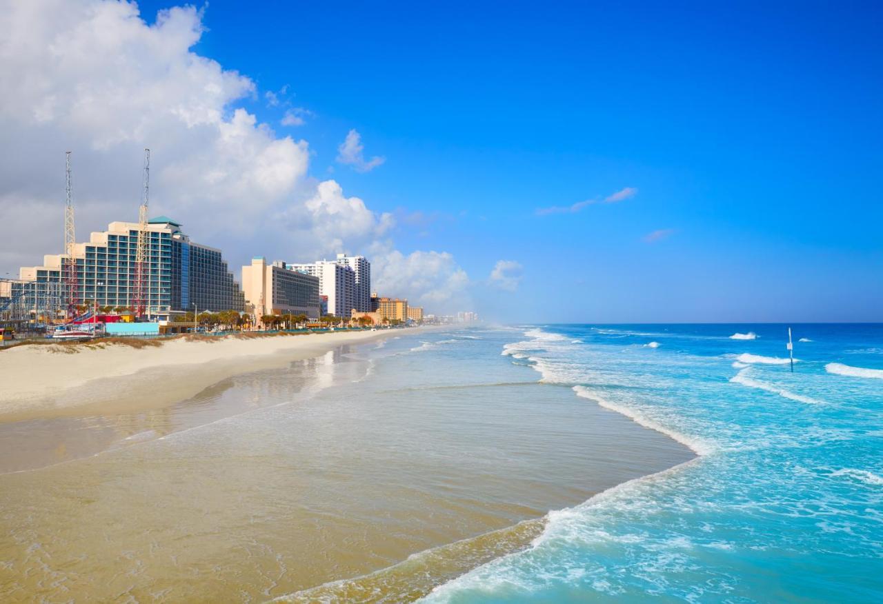 Newly Renovated Oceanfront Studio W/ Balcony - Daytona Beach Apartamento Exterior foto